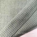 brushed ribbed stretch knit fabric